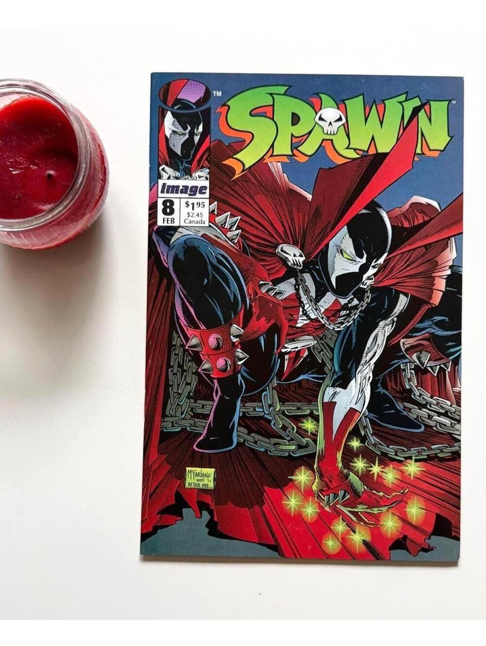 Spawn #8 (1993) NM | Todd McFarlane Art + Frank Miller Poster - Comic Book